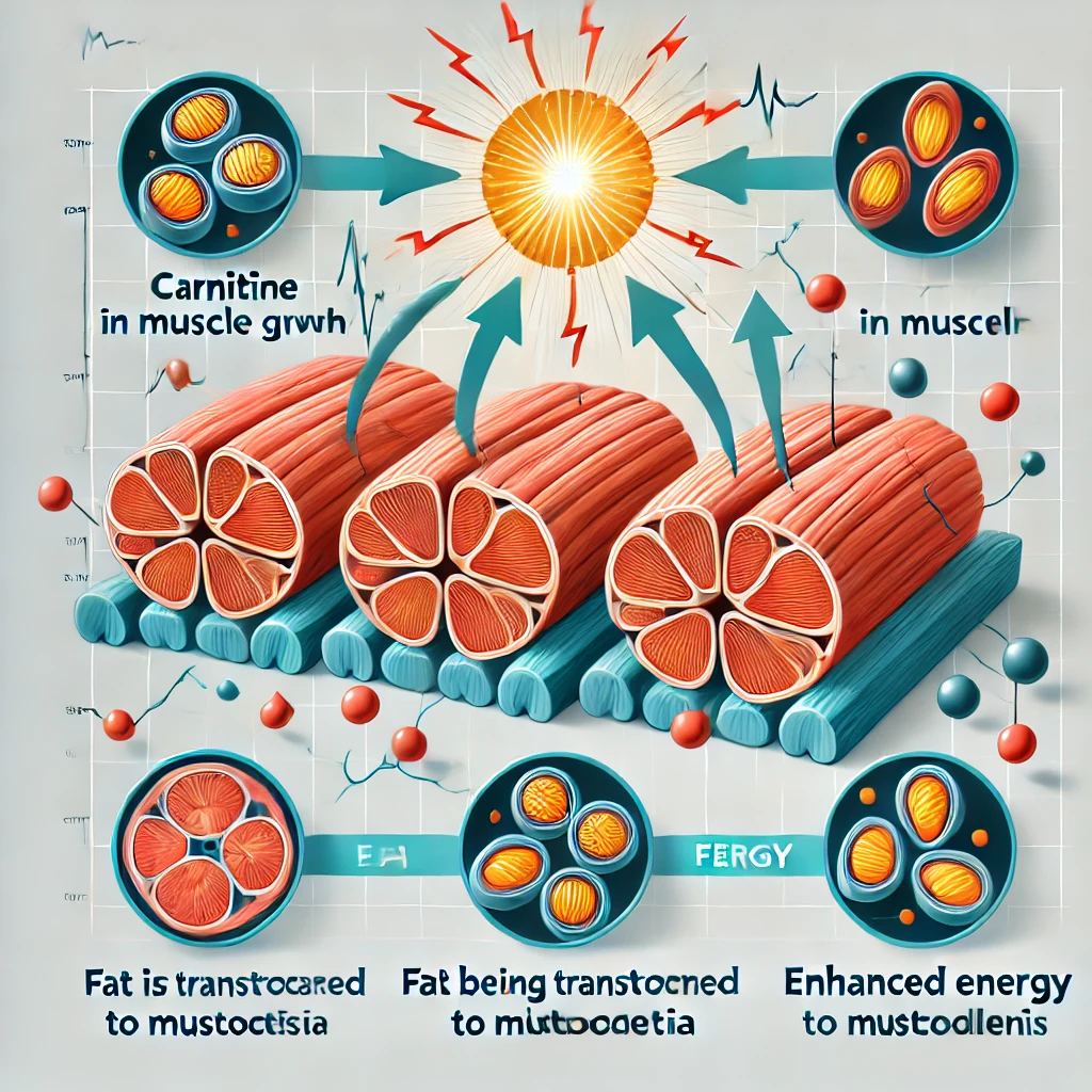 카르니틴과 골격근 성장과의 연관성