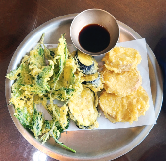 하수오코스 모듬튀김