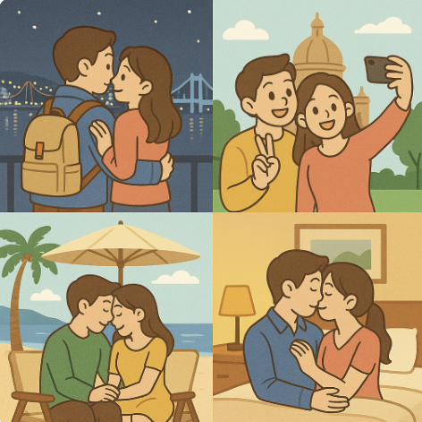 커플 로맨틱 여행지 BEST10|야경·포토존·감성숙소로 완성하는 데이트 코스 관련 사진