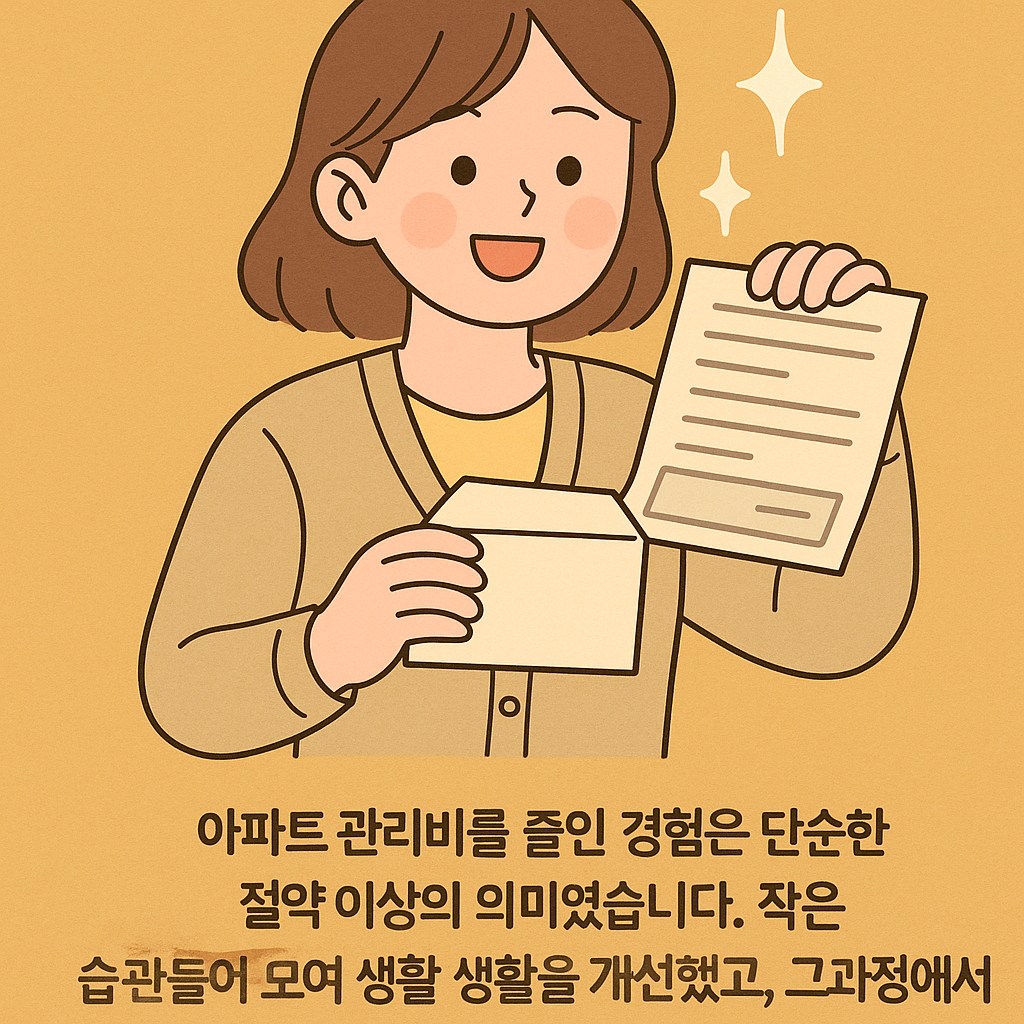 아파트 관리비 절약 정보