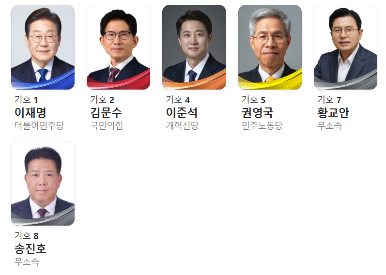 2025 제21대 대통령선거 후보 공약 비교 & 사전투표 꿀팁
