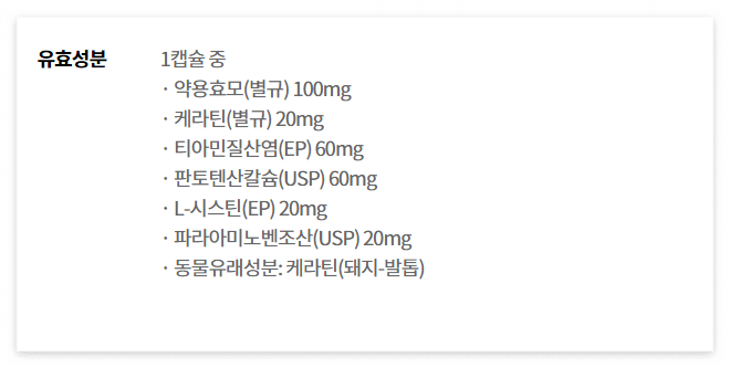 판시딜 성분