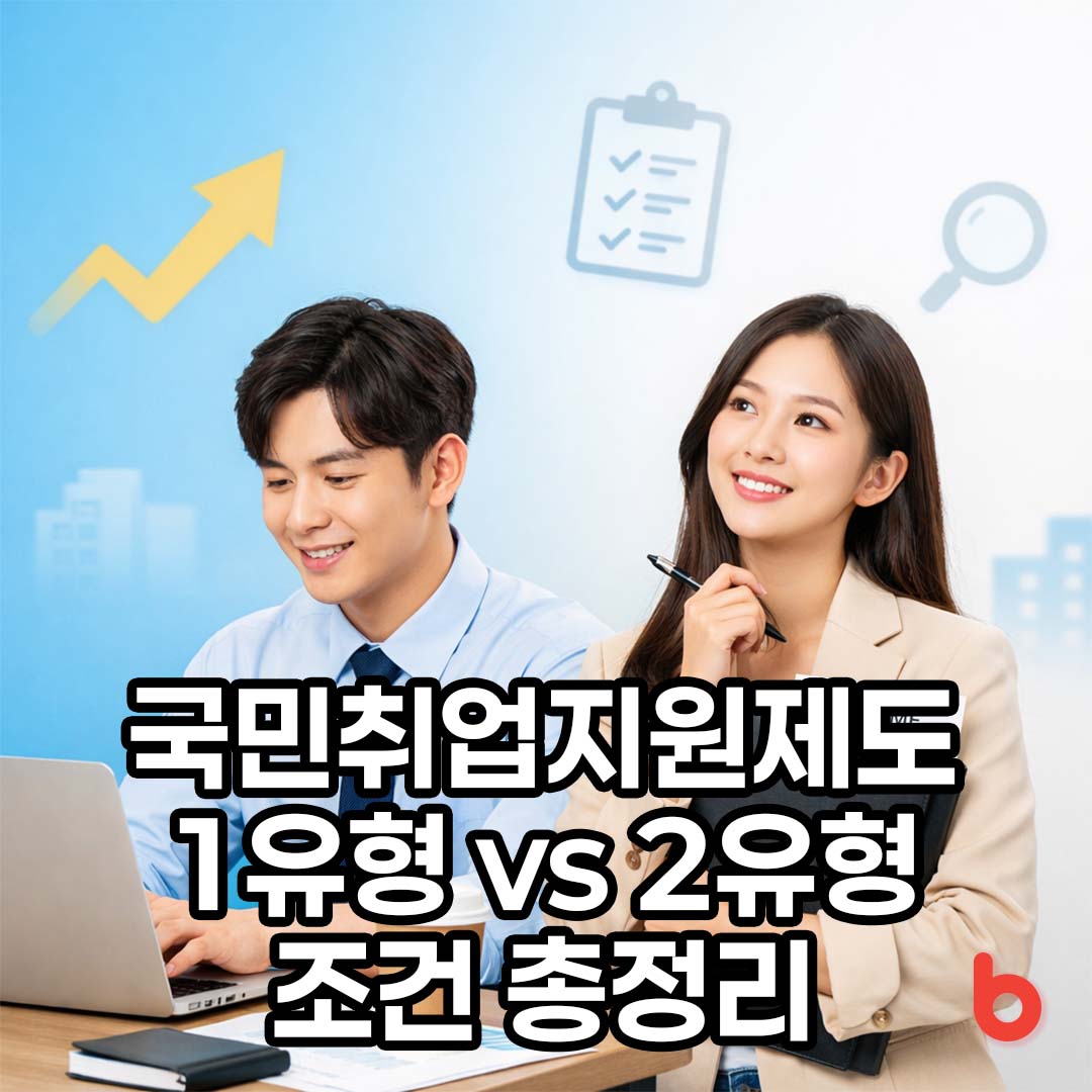 국민취업지원제도 1유형 2유형