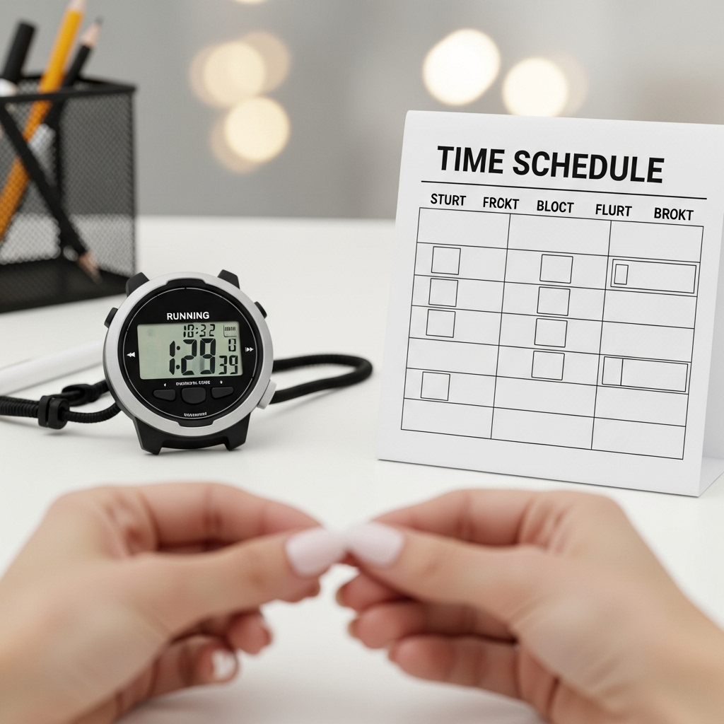 시간 배분 루틴: &lsquo;빨리&rsquo;가 아니라 &lsquo;안 흔들리게&rsquo;