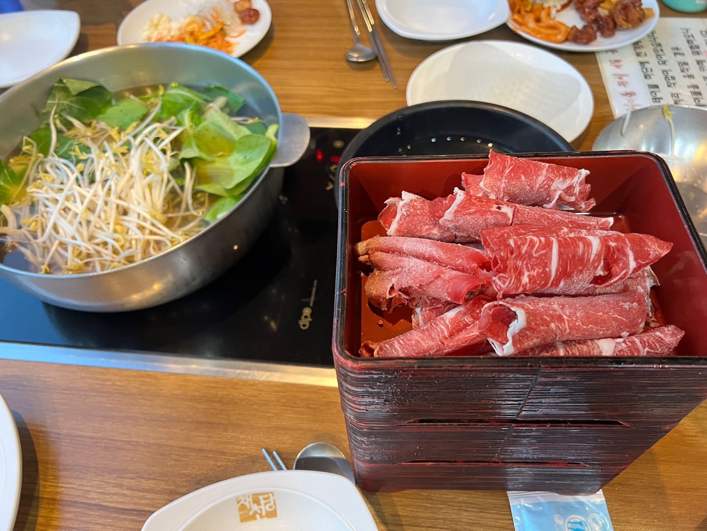 판교 샤브샤브, 채선당플러스 맛집후기