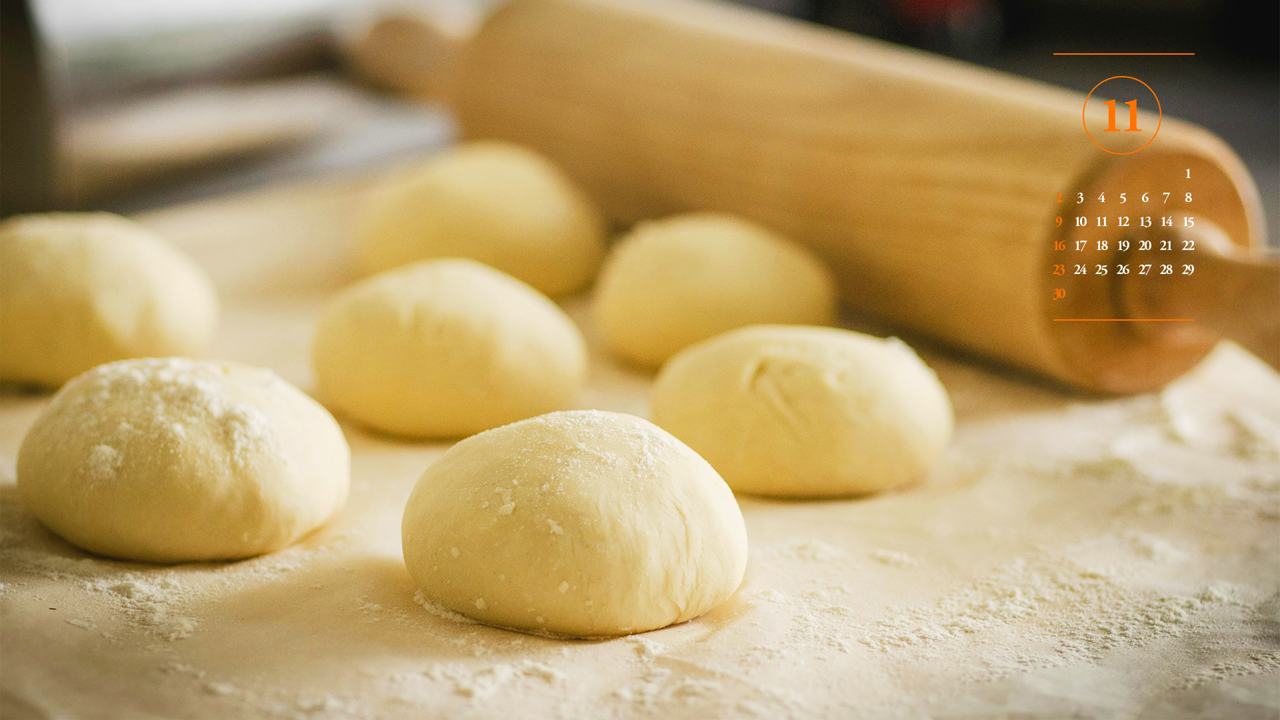 05 둥근빵 반죽 A - 2025년11월 노트북배경화면