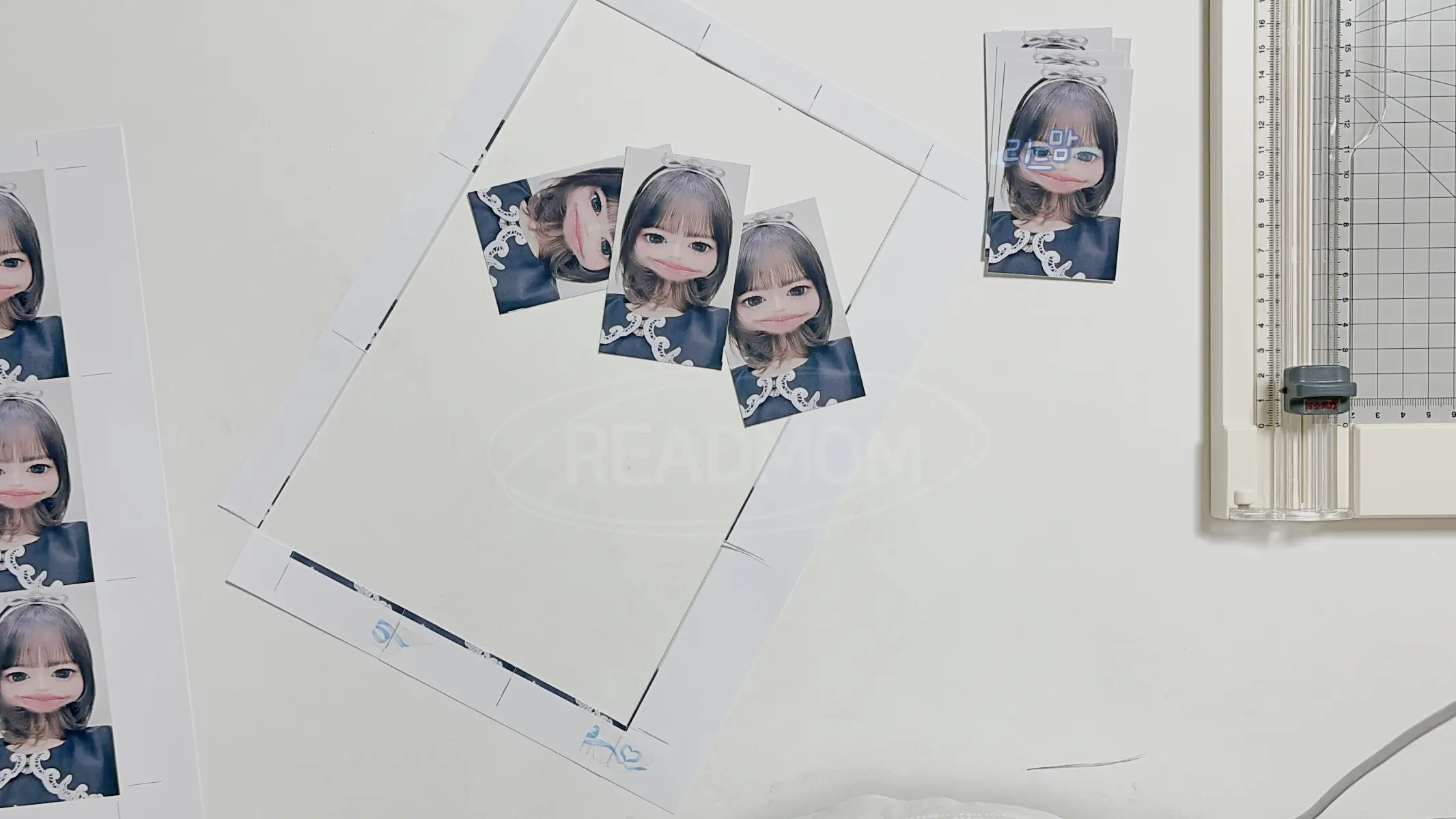 다이소-포카포장-용품-스타필드-고양-선물포장-포토카드만들기.