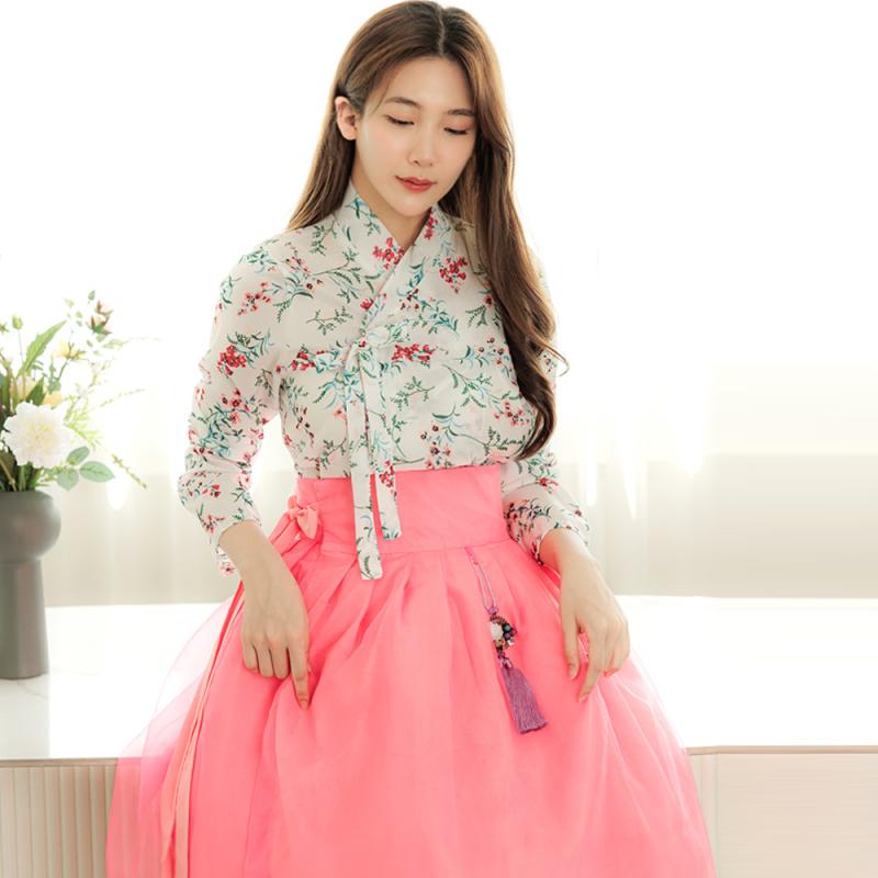 생활한복치마 일상한복 데일리 허리치마 덧스커트 덧치마 랩스커트