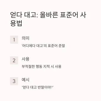 어따대고 얻다대고 맞춤법 맞는 표현_20
