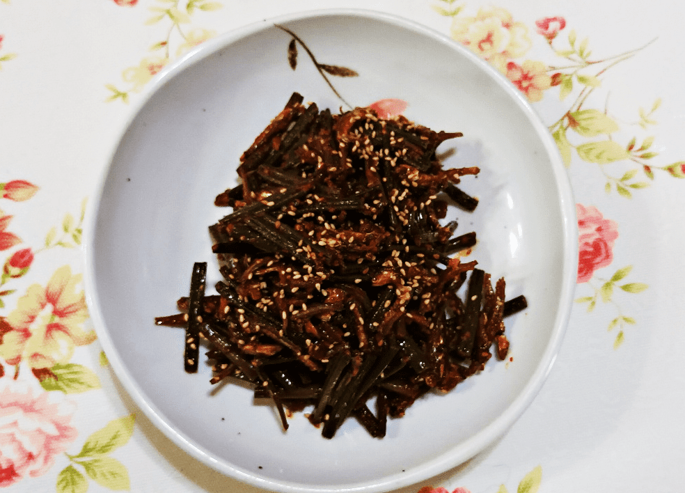 마늘쫑 멸치 볶는법 마늘쫑멸치볶음 황금레시피