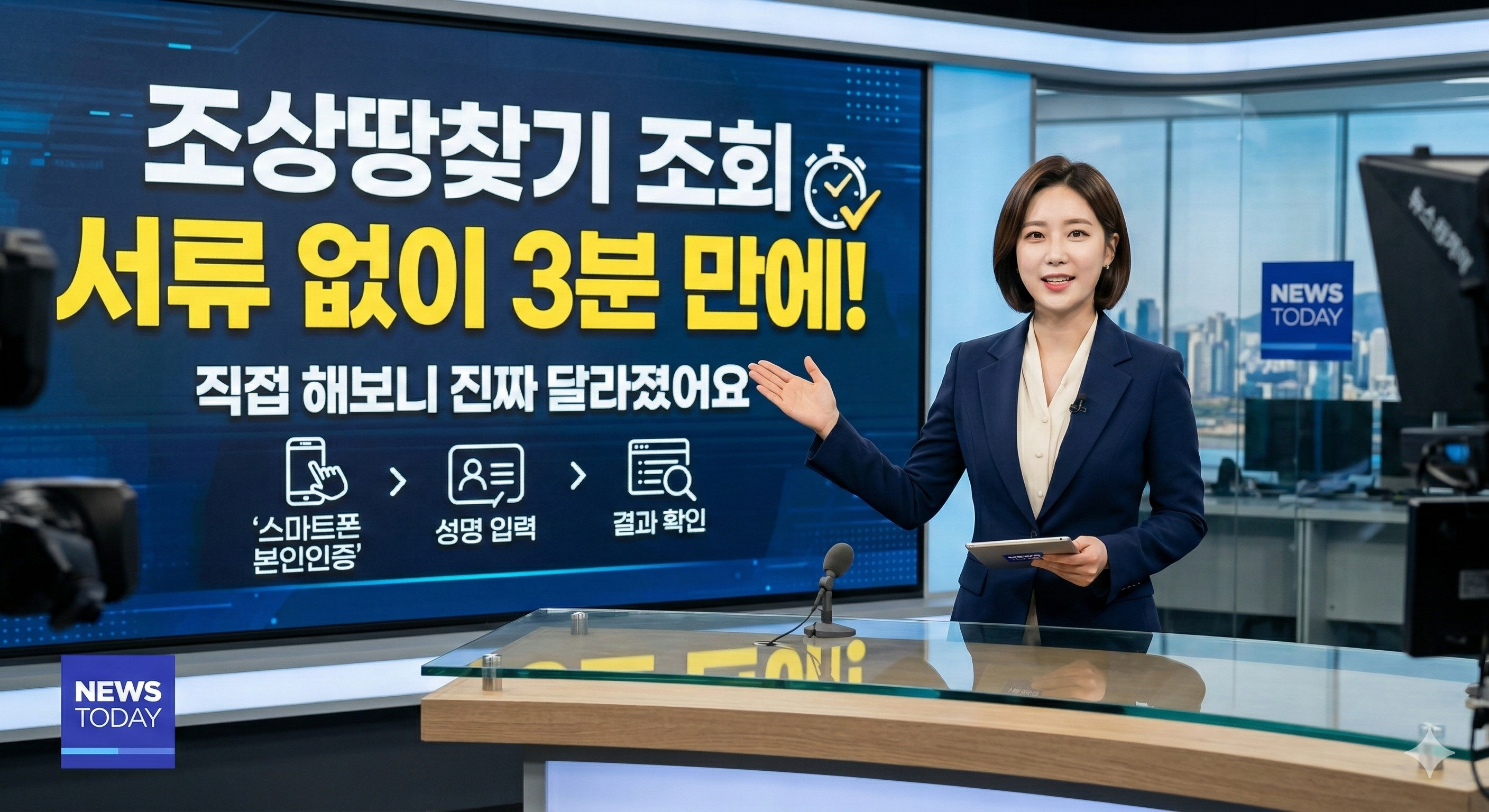 조상땅찾기 서류 없이 3분만에 조회하는법