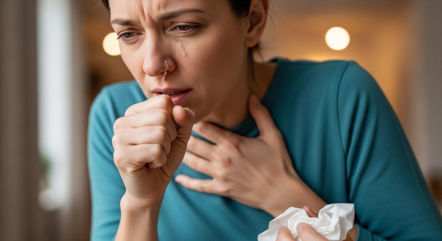 b형 독감 증상 기침