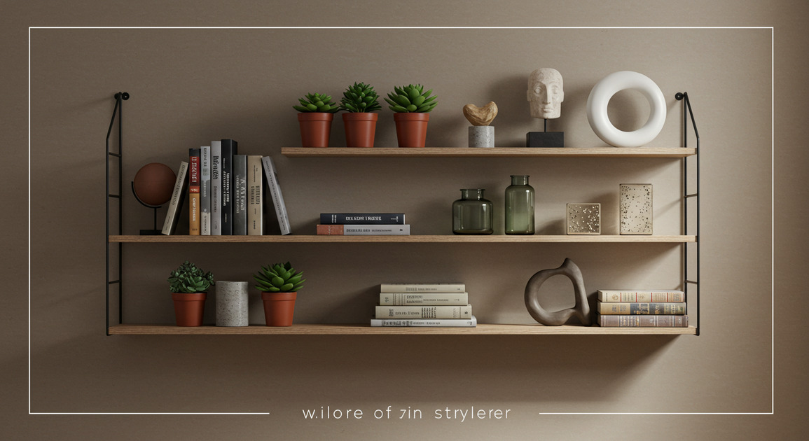 벽 선반 하나로 달라지는 집, 초보자도 가능한 인테리어 포인트 7가지