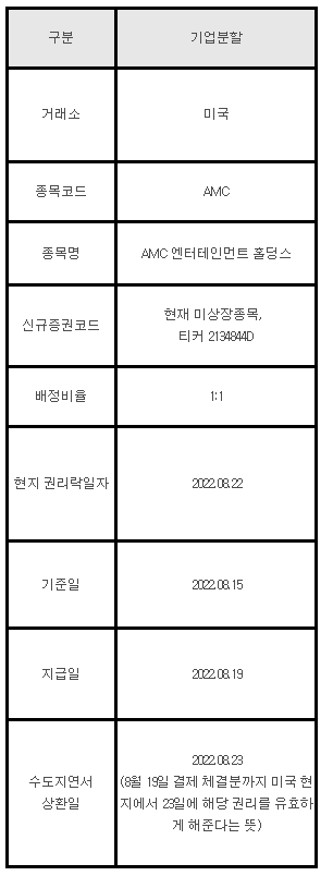 AMC 엔터테인먼트 홀딩스