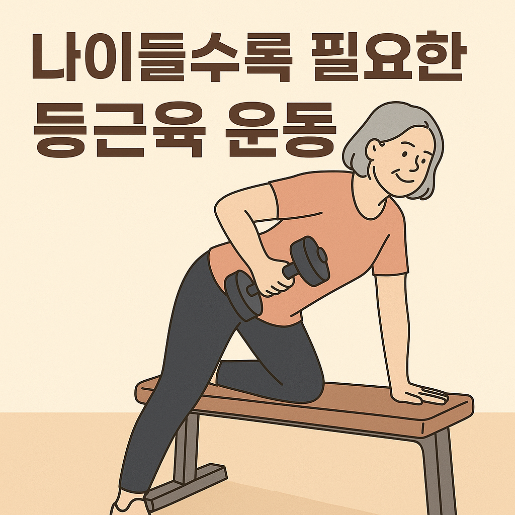 나이들수록 필요한 등근육 운동: 건강한 노후를 위한 필수 가이드