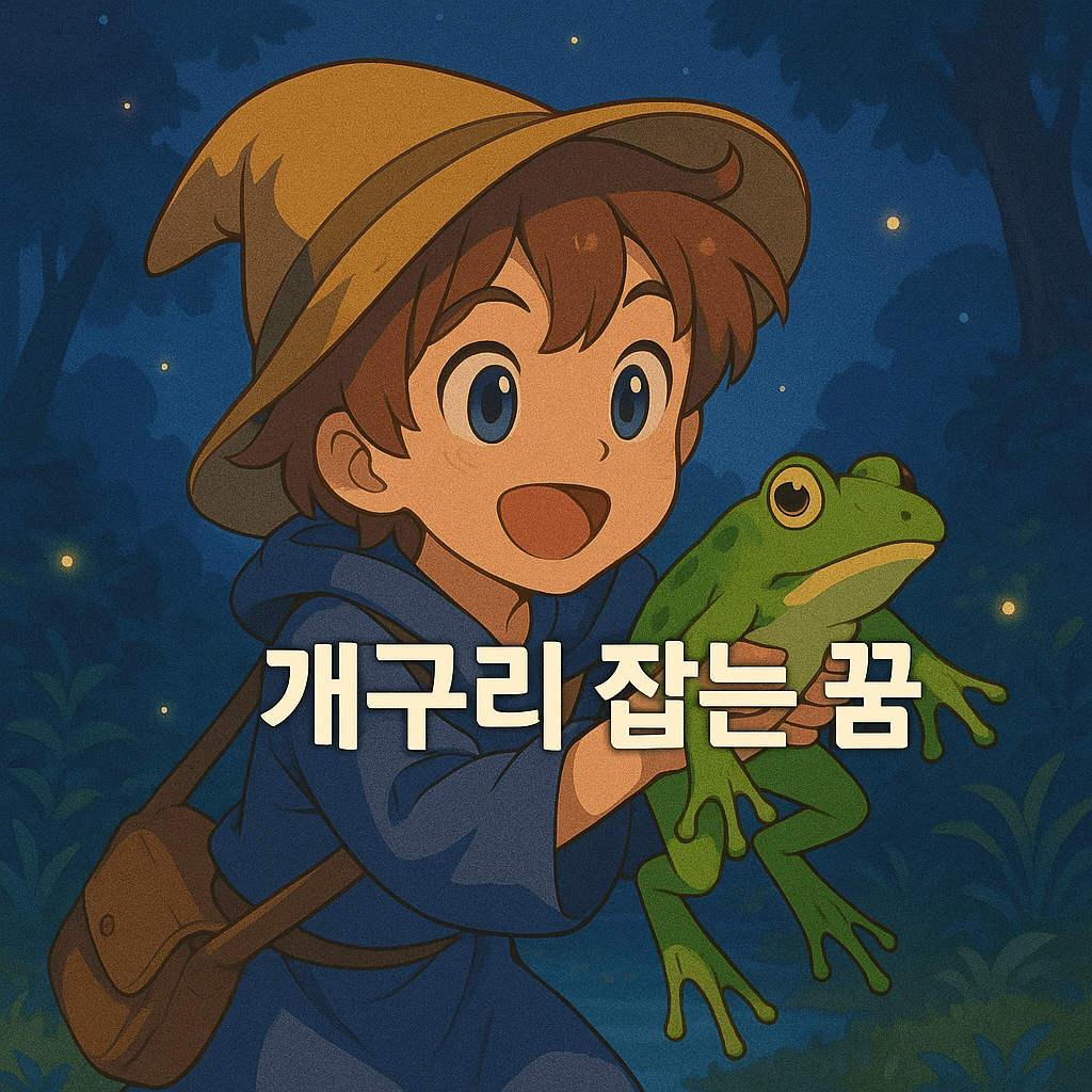 개구리 잡는 꿈
