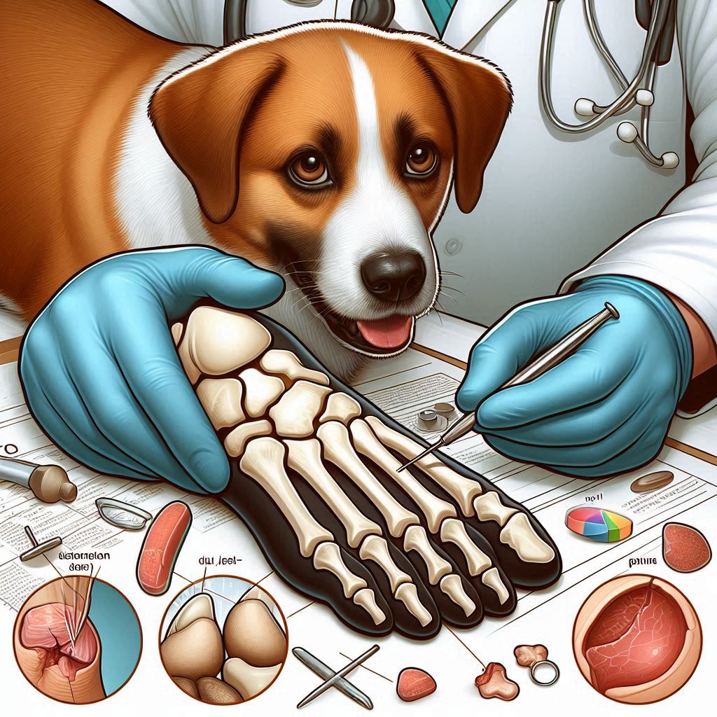 강아지 발가락 골절4