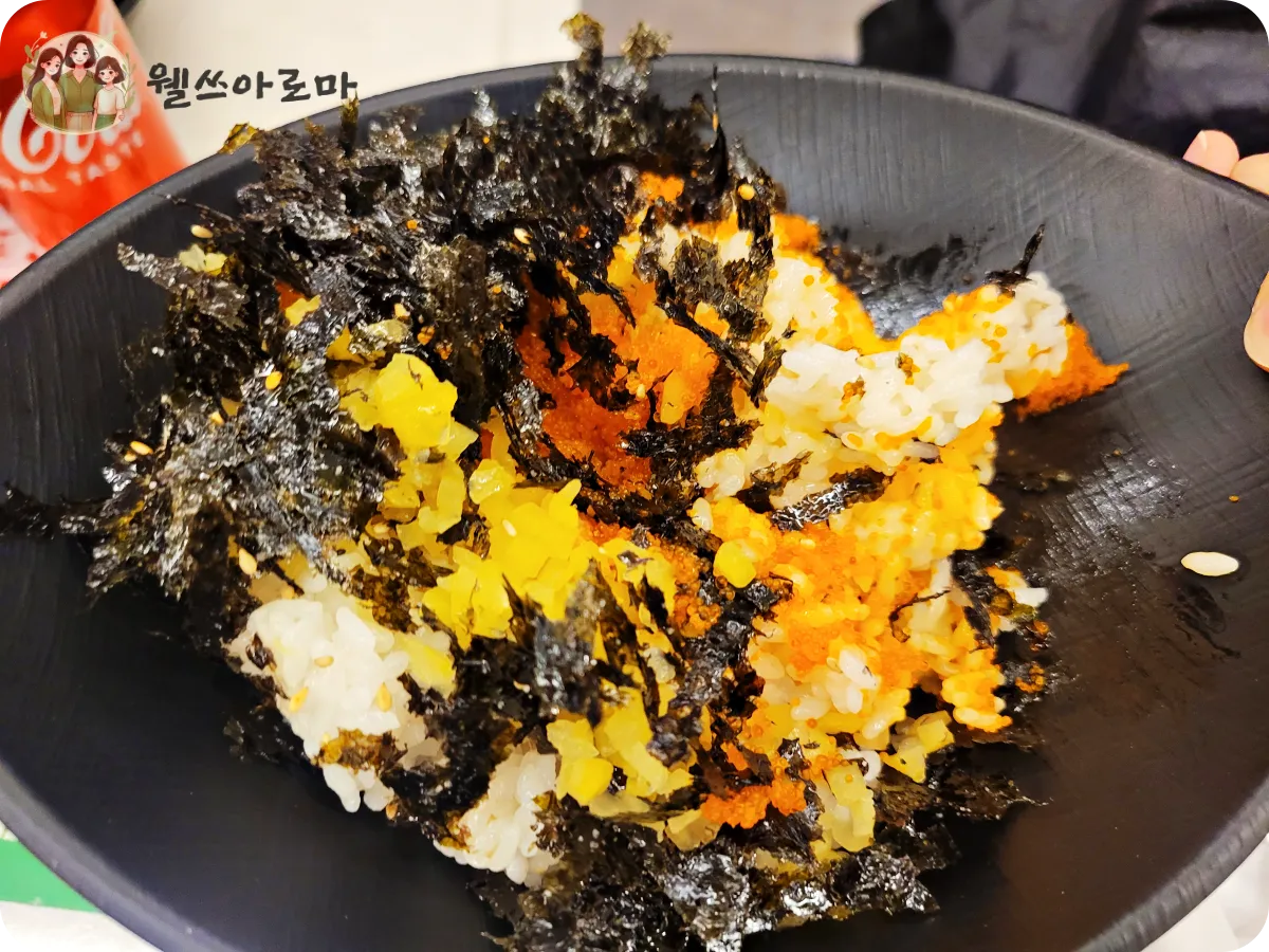 토닭-날치알주먹밥