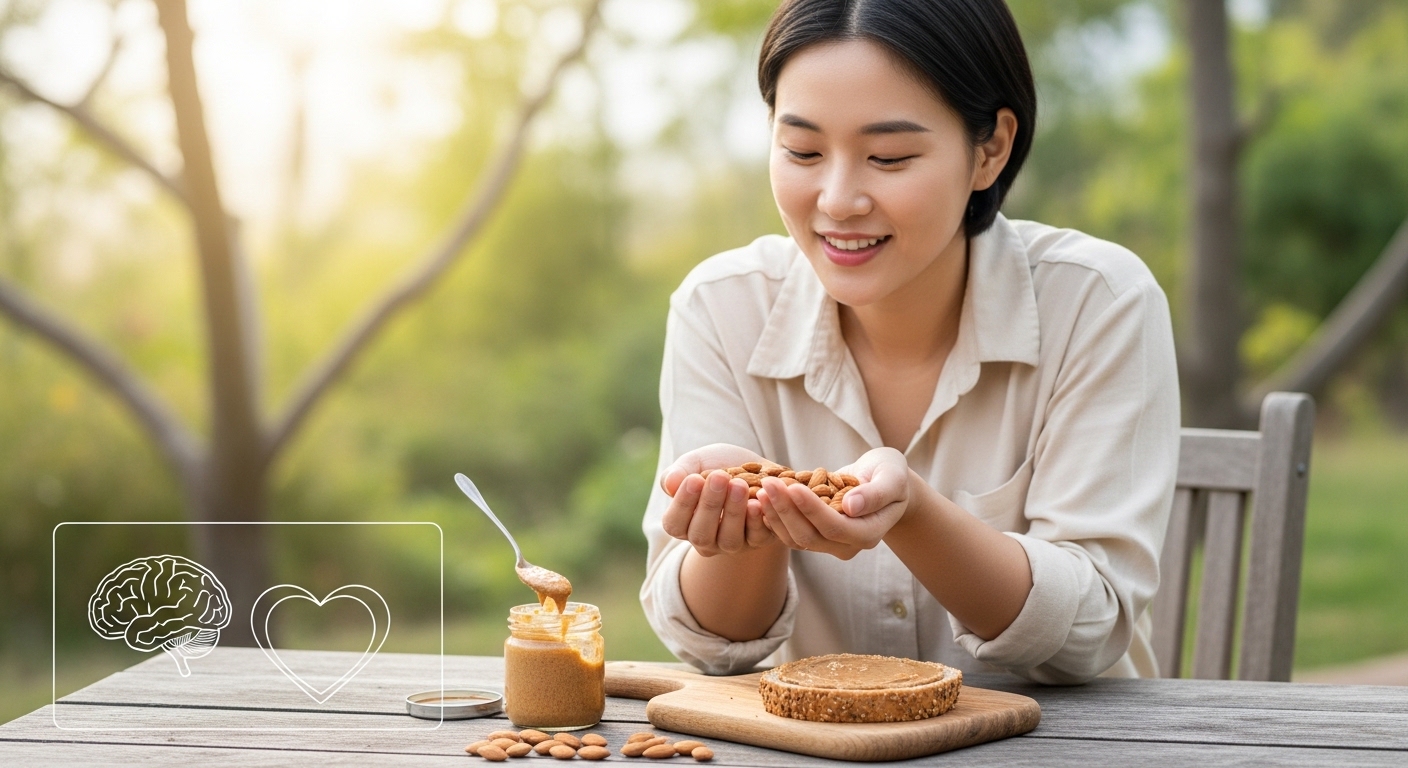 아몬드, 혈관 건강과 뇌 질환 예방에 도움