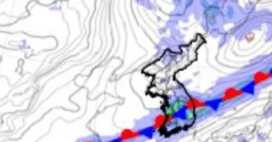 일기예보, 장마, 날씨