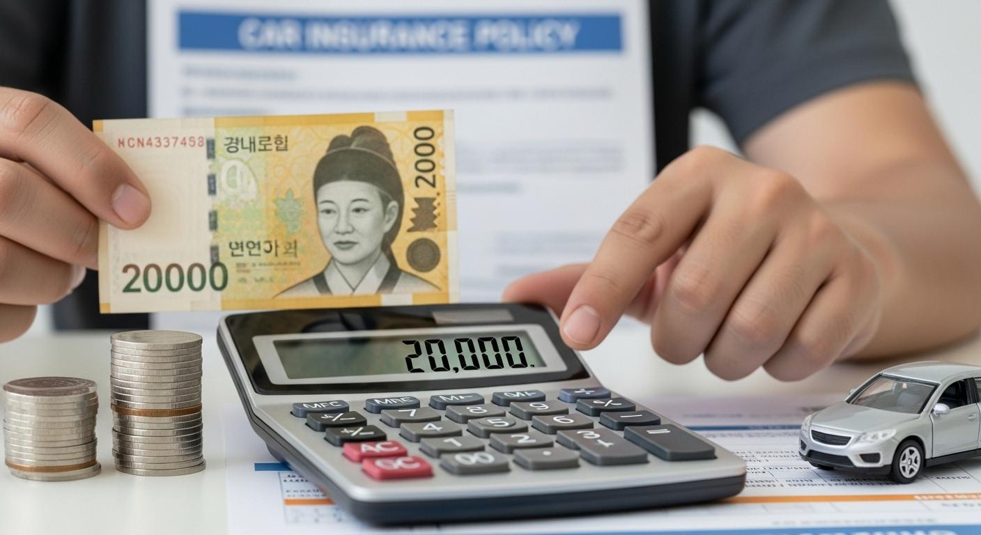 운전자보험료 2만원