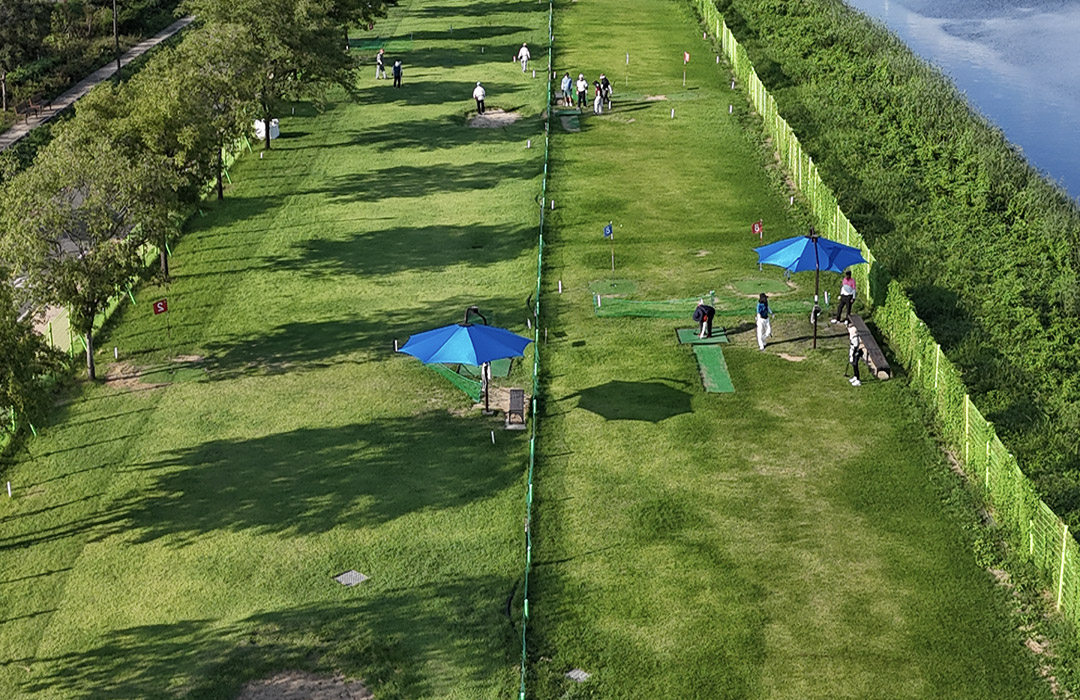 중랑천 파크골프장
