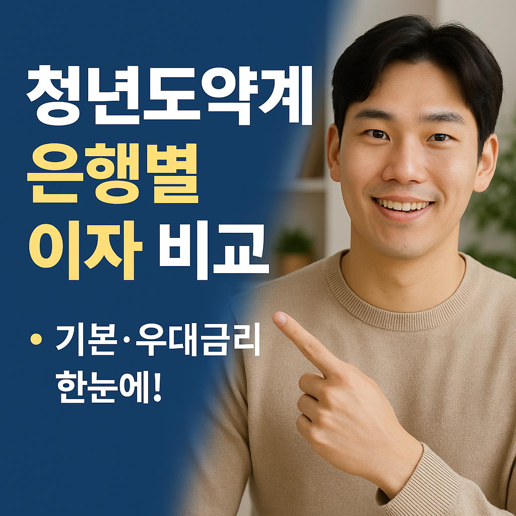 청년도약계좌 은행별 이자 비교