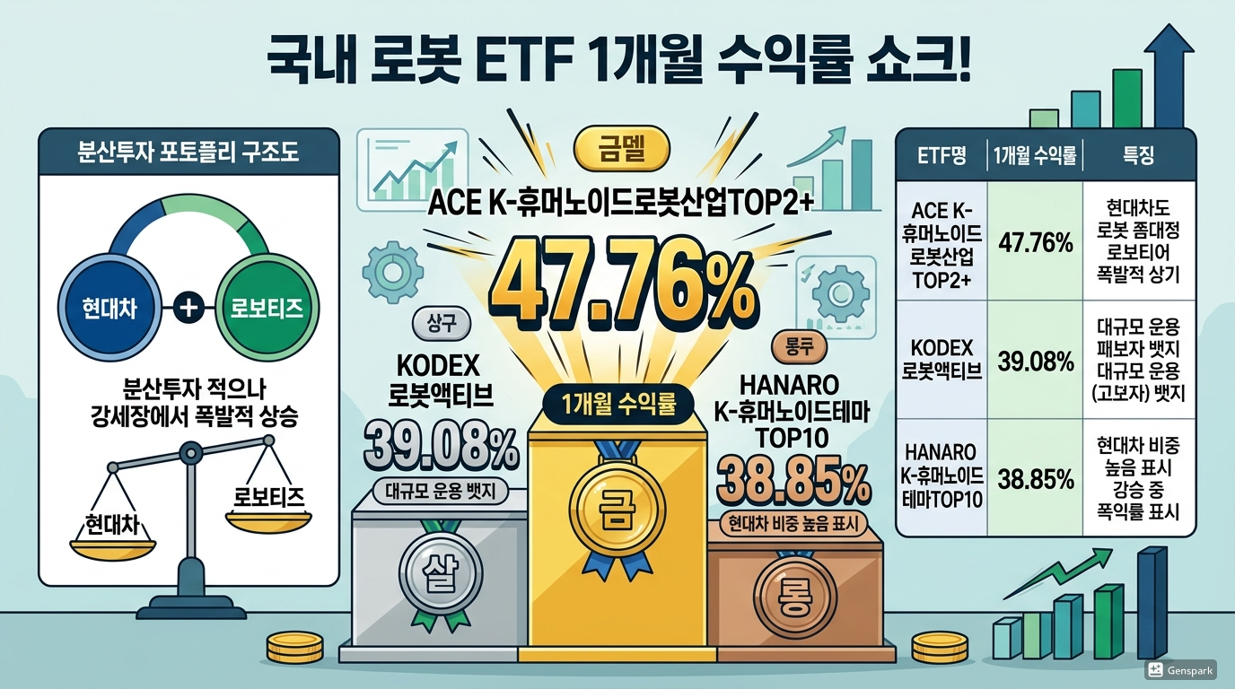 단기 수익률 1위 ETF 분석