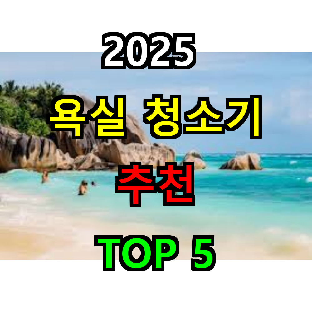 2025 욕실청소기 추천 TOP 5