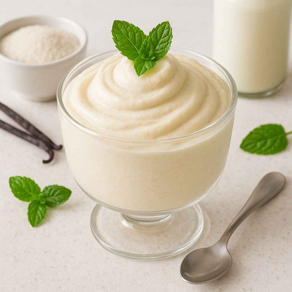 비건 바닐라 무스