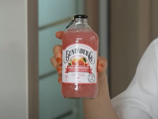 분다버그 핑크 자몽 소다