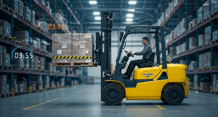 지게차운전기능사 실기 관련이미지