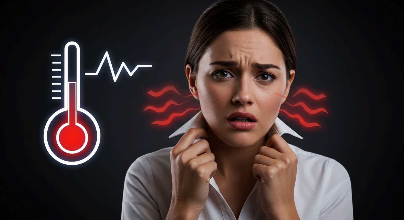 갱년기 안면홍조 증상과 치료법 (+ 갱년기 안면홍조에 좋은 건강식품)