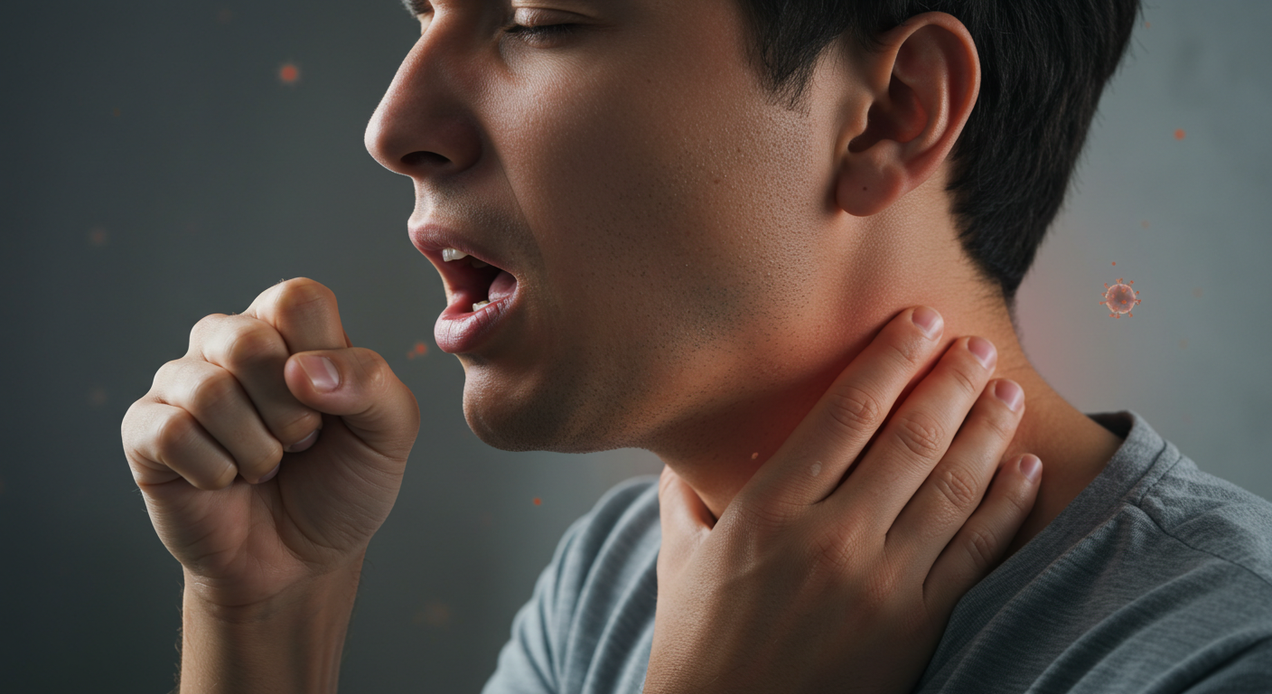 목이간지럽고아픔