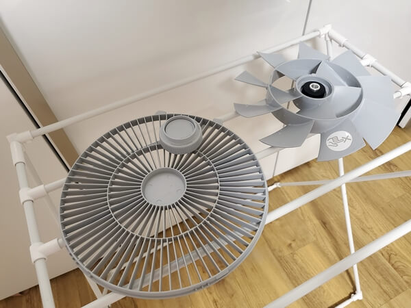 공기청정기 팬 청소