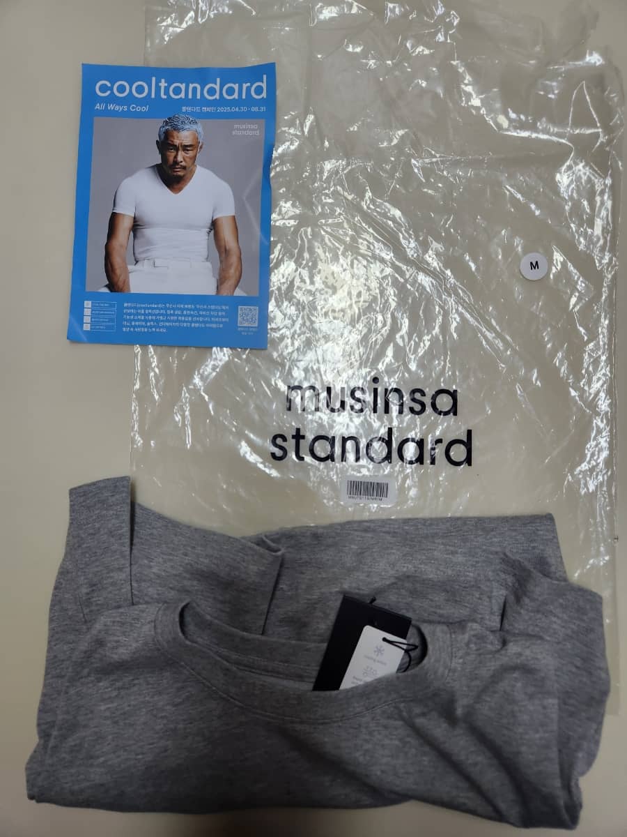 무신사 스탠다드 쿨탠다드 릴렉스핏 반팔