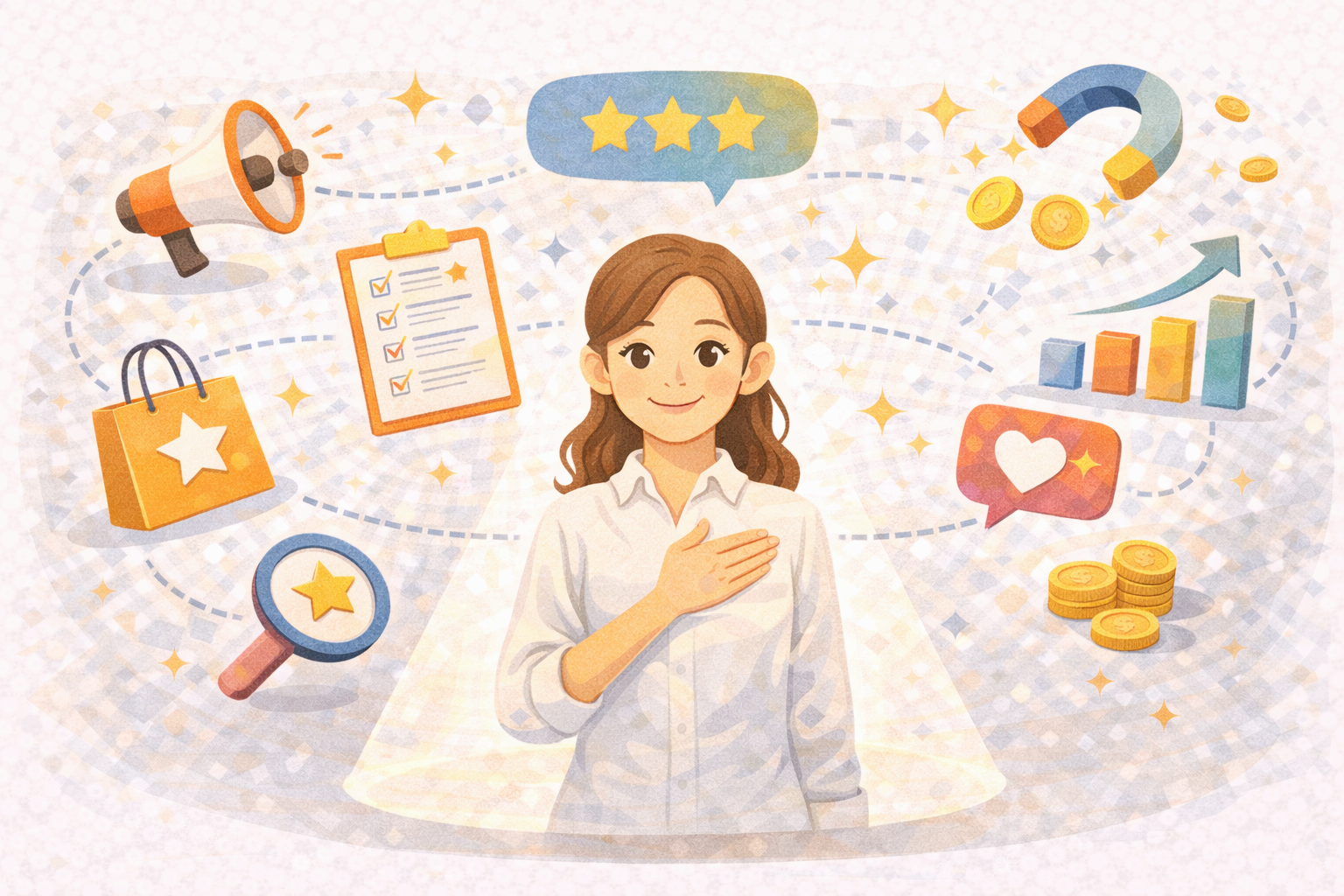 가치를 마케팅하는 개인 브랜딩 이미지