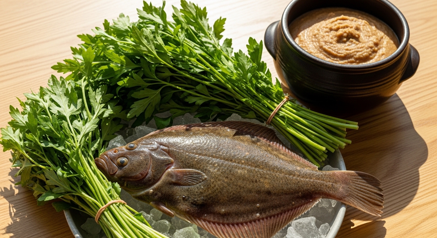 쑥국맛있게끓이는법 된장