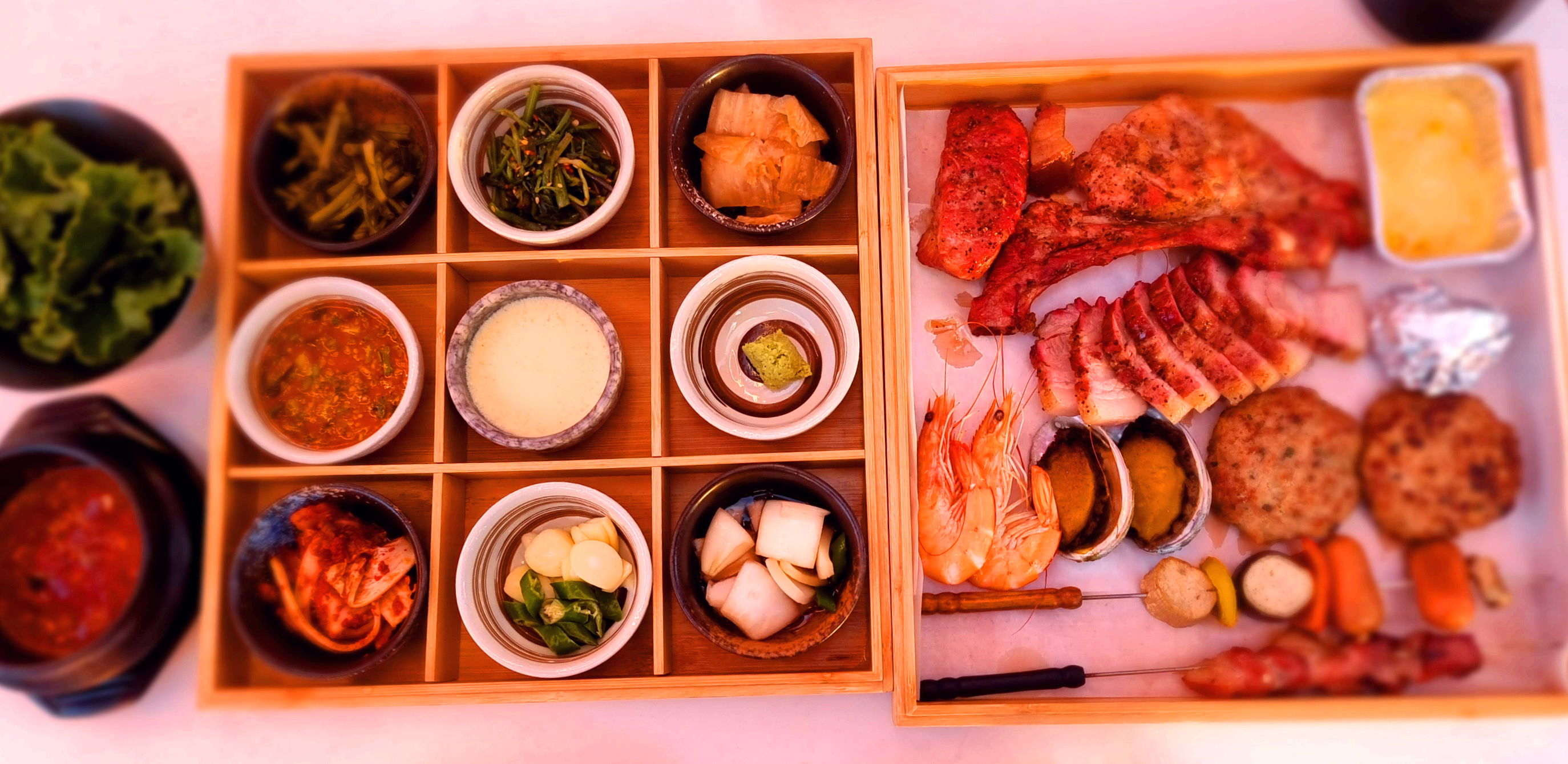 제주도 블로비 포레스트 바베큐 한상 구성2