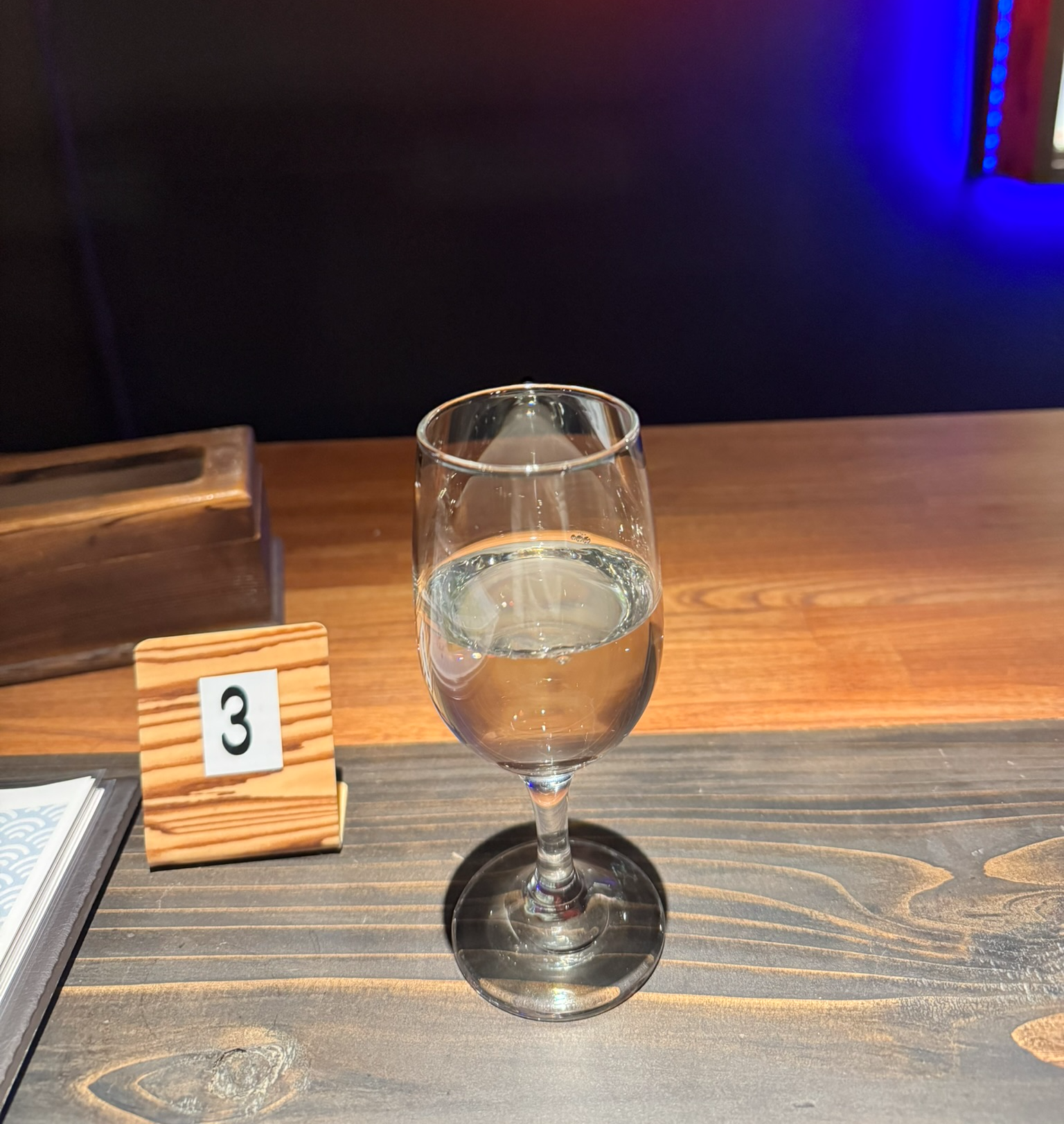 사케 시음 사진