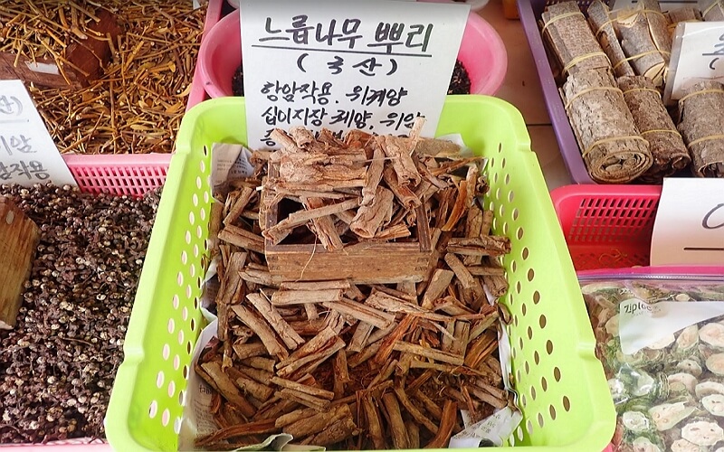 건조된-유근피-사진