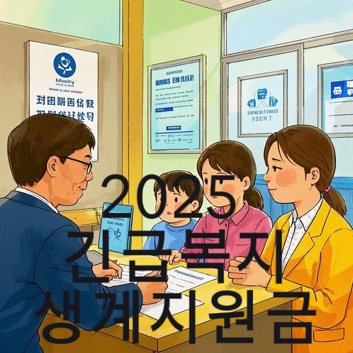 2025 긴급복지생계지원금