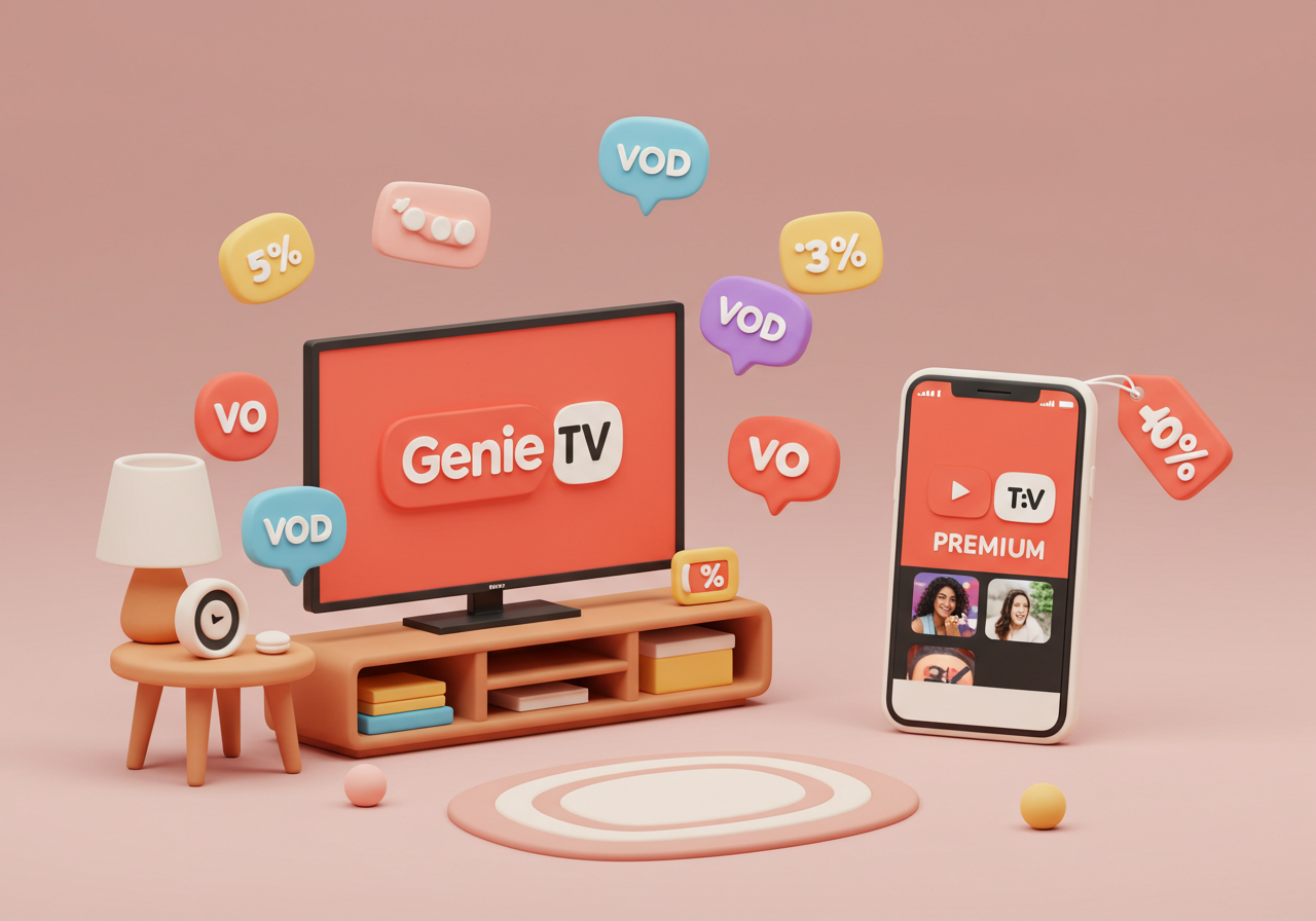 지니TV 유튜브 프리미엄 초이스 요금제 혜택! 가입 방법