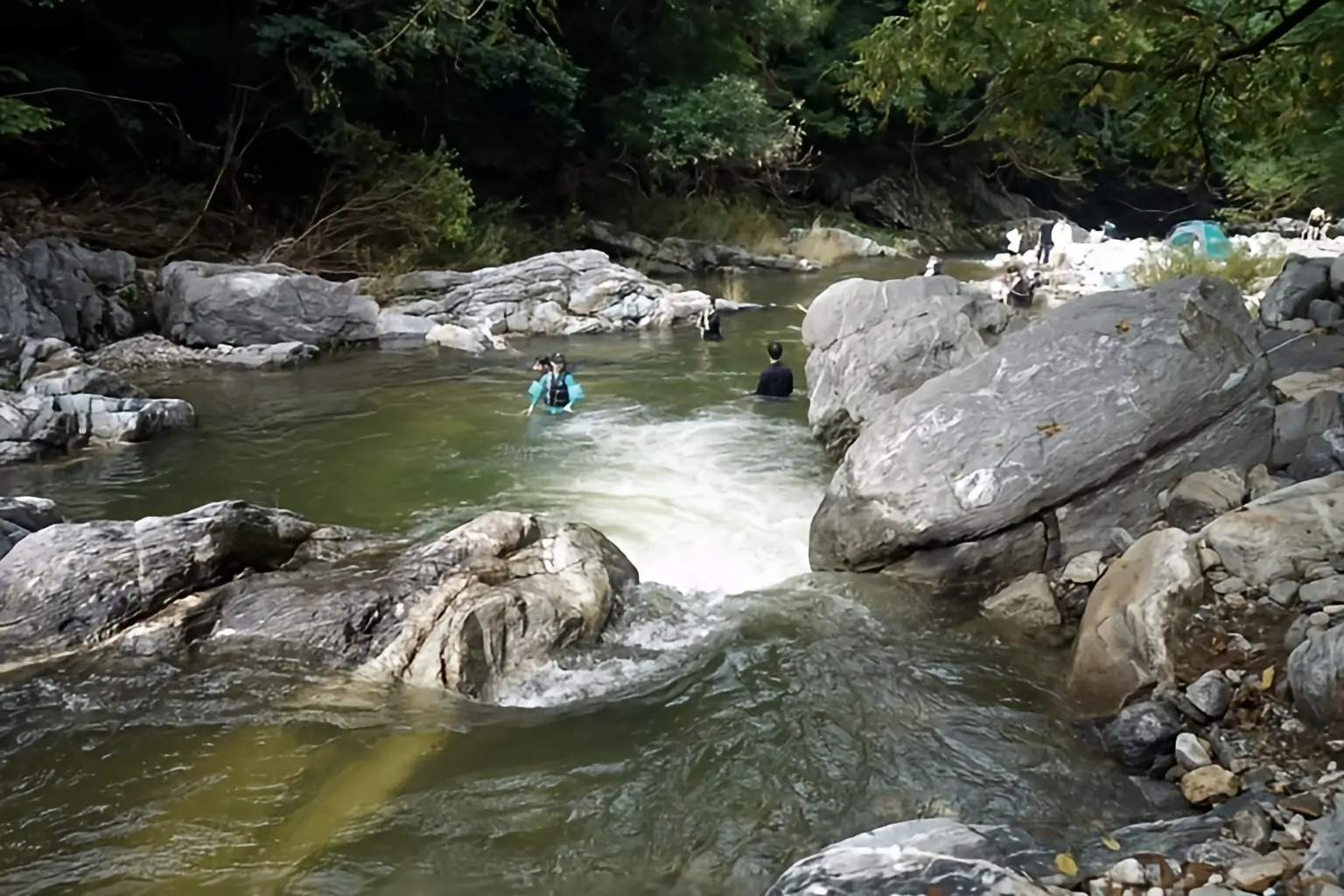 보는것만으로도 시원해 지는 '용추계곡'
