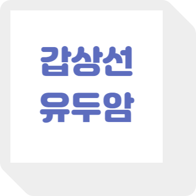 갑상선 유두암
