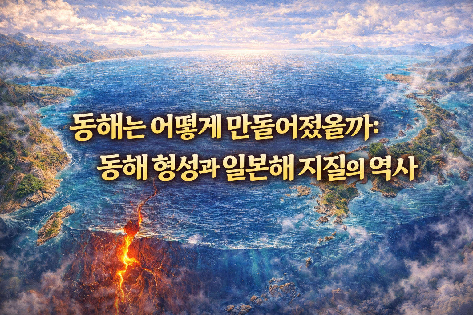 동해는 어떻게 만들어졌을까: 동해 형성과 일본해 지질의 역사