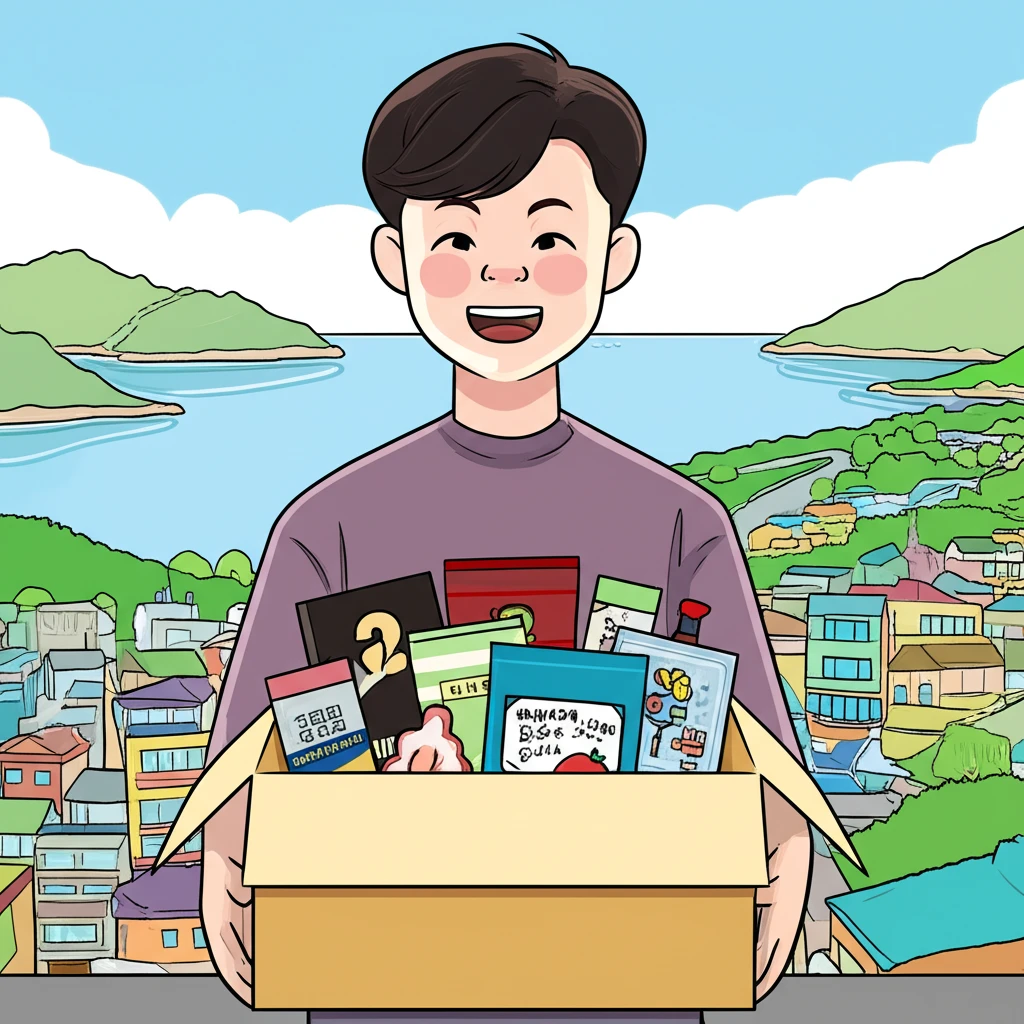 통영 청년 필독! 웰컴박스 받아서 통..