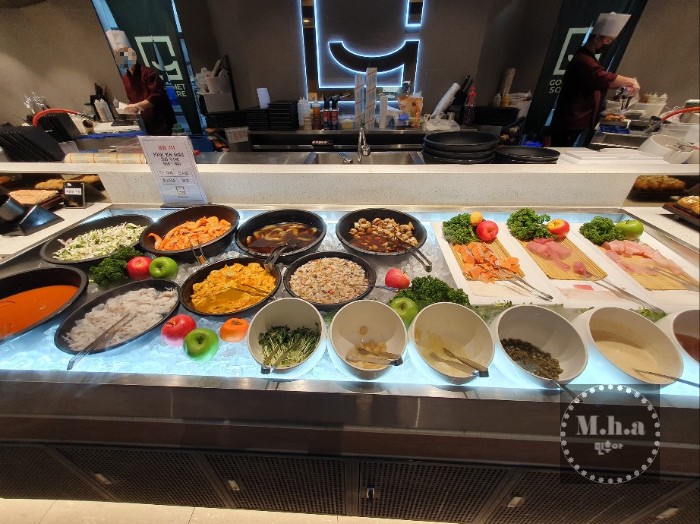 고메스퀘어 배곧 스시뷔페