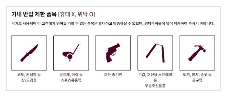 진에어 수화물