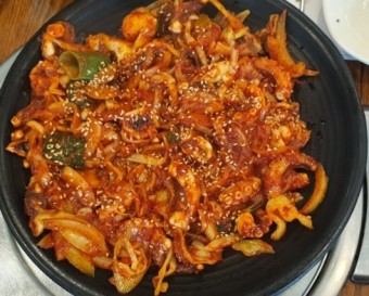 도토리무말랭이낙지볶음